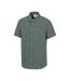 Chemise Manches Courtes Motif/style Texturé Palm Homme Vert Mountain Warehouse-3