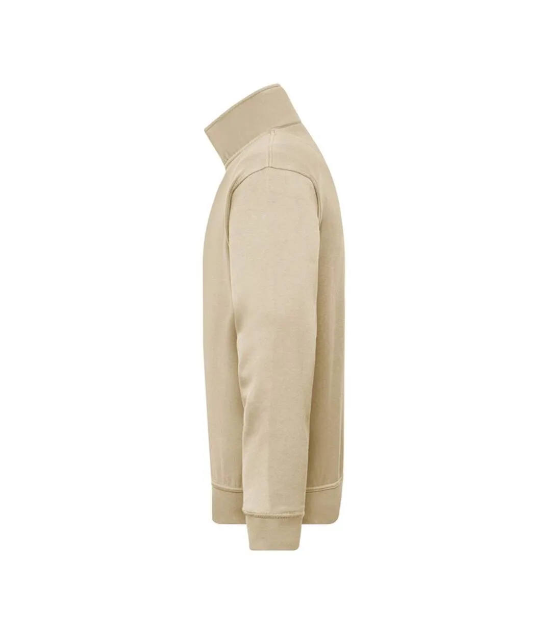 Sweat Workwear Homme Beige Gris James And Nicholson-4