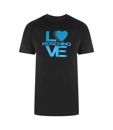 T-shirt Love Homme Noir Love Moschino
