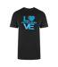 T-shirt Love Homme Noir Love Moschino-1