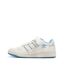 Baskets blanche/bleu adidas forum low-1