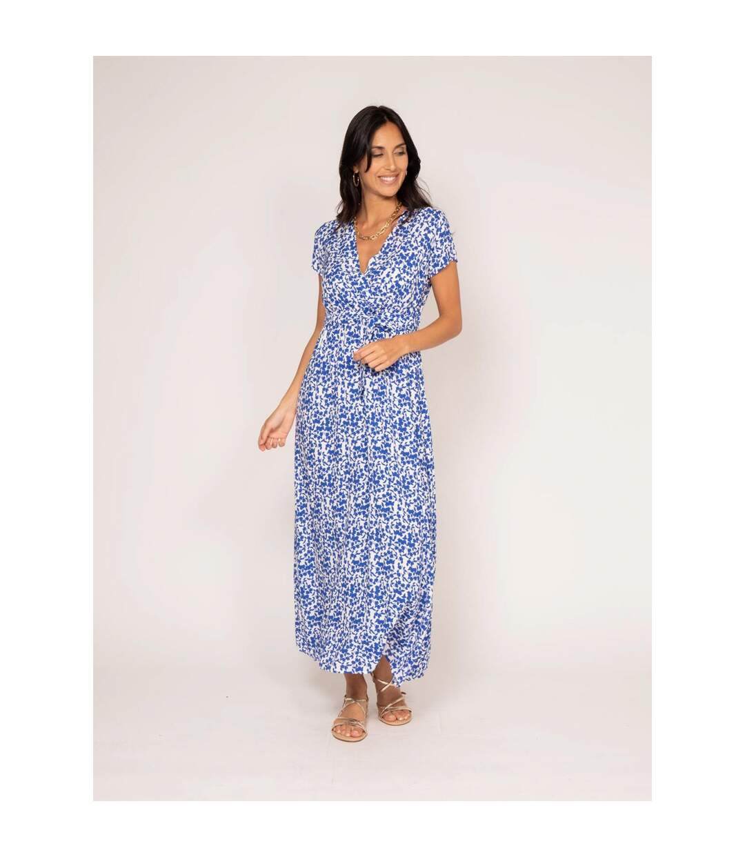 Robe longue motifs INOLON - Dona X Lisa-4