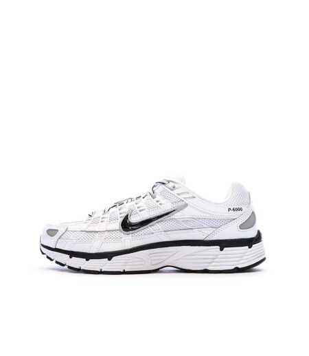 Baskets blanches/noires homme nike p-6000
