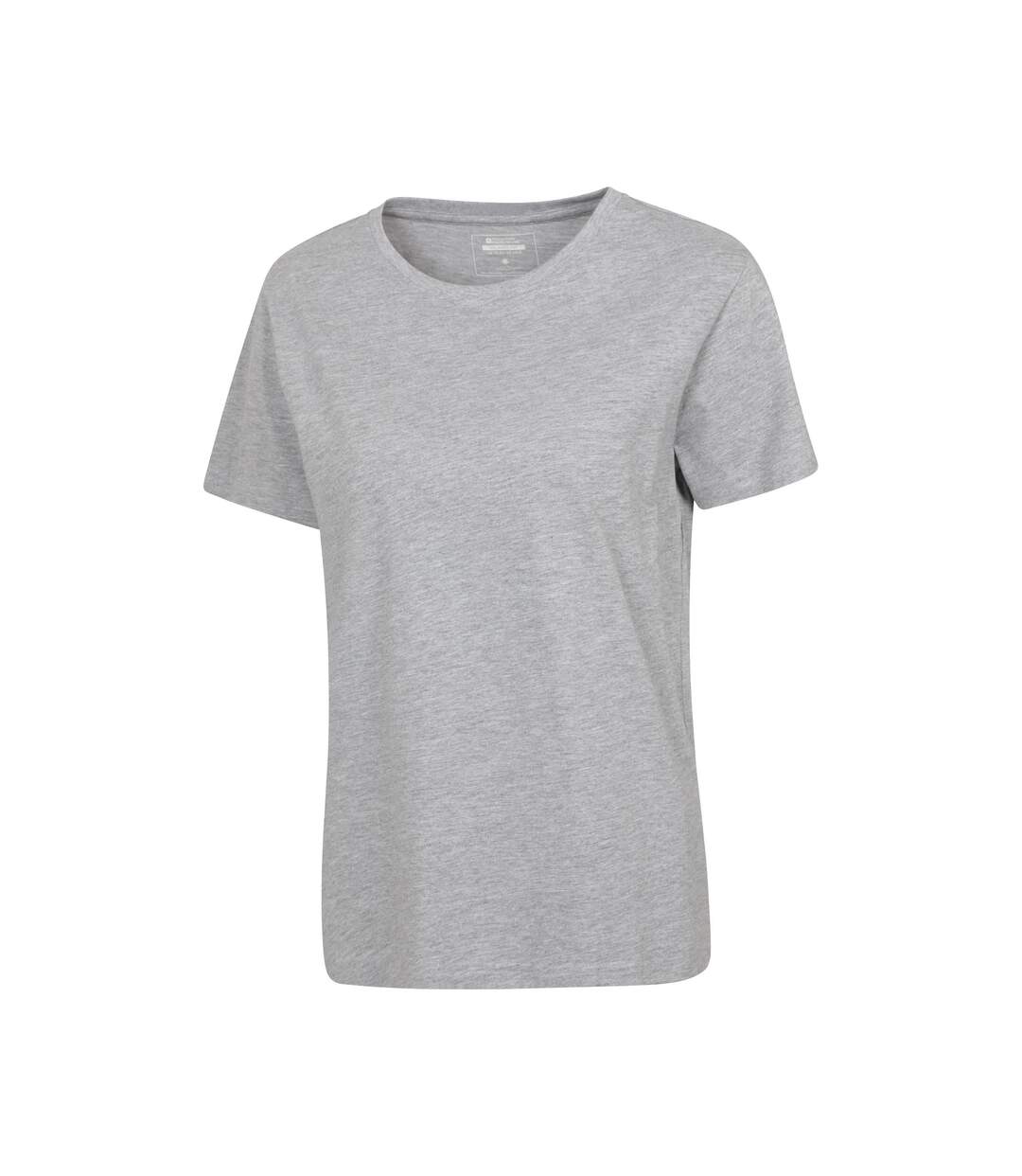 T-shirt basic femme gris clair Mountain Warehouse-3