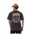 T-shirt homme comfort fit en jersey acid wash print devant&dos Reaper Vondutch-3