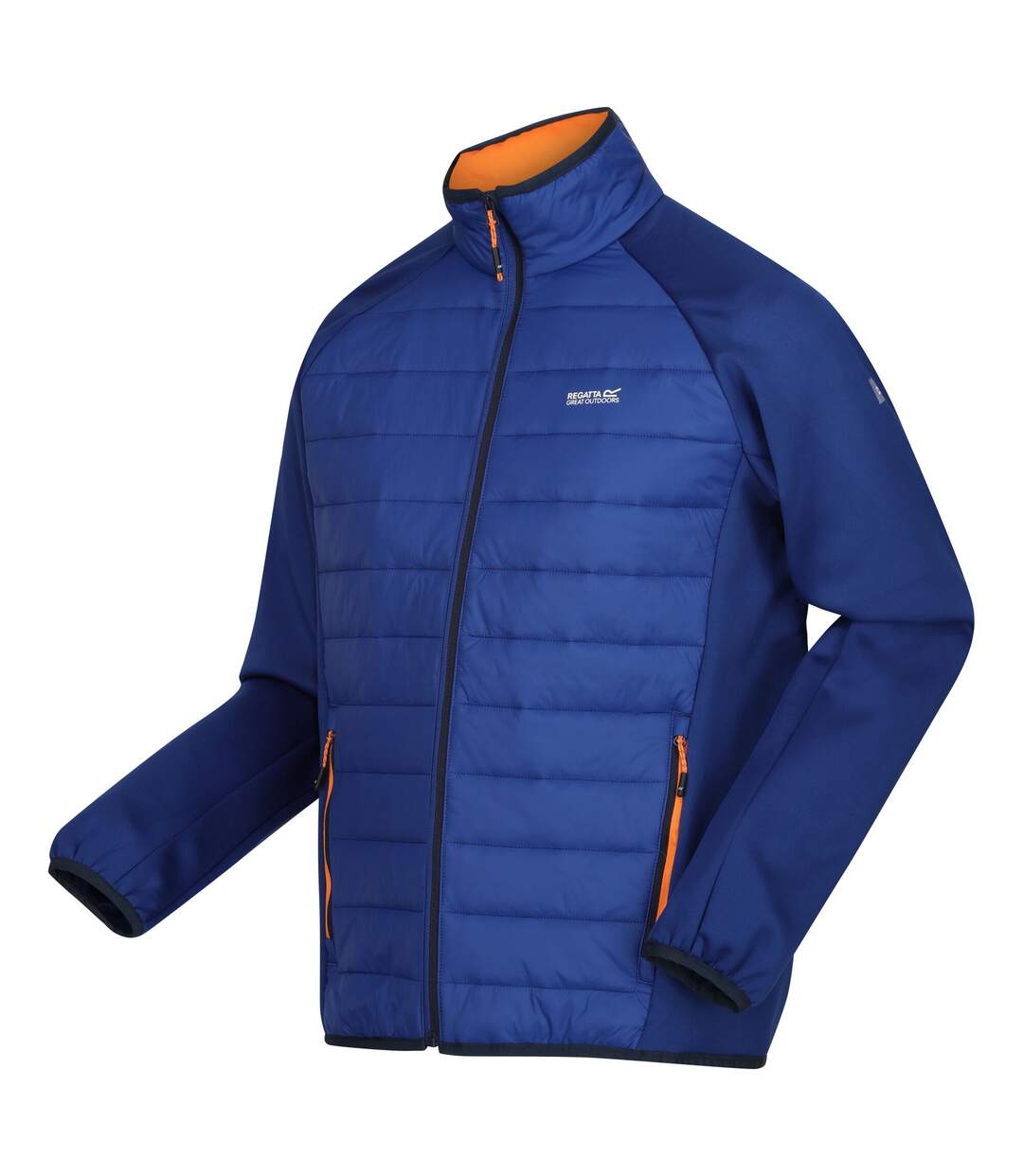 Veste hybride clumber homme bleu roi / orange kaki Regatta Regatta