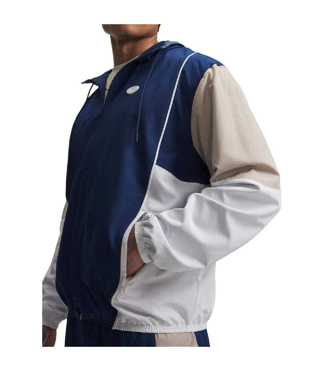 Veste À Capuche Motif/style À Capuche Rival Homme Noir Bleu Marine Under Armour-3