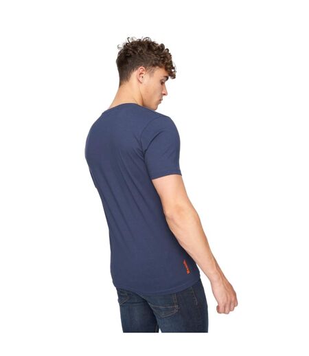 T-shirt enam homme bleu marine Bench