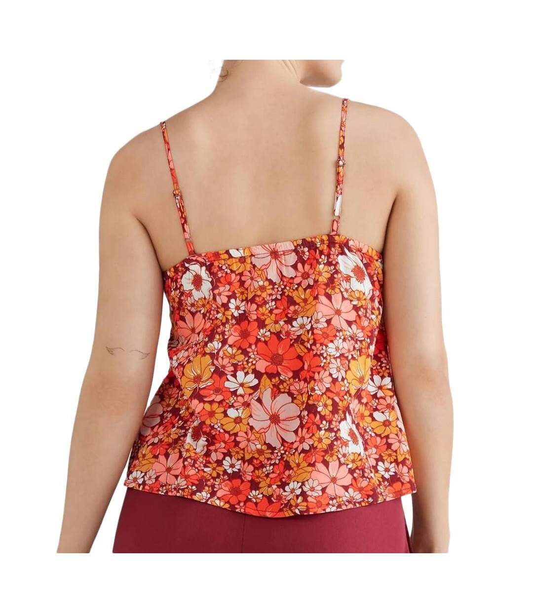 Top Orange/Rose Femme O'Neill Tanktop - M-2