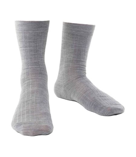 Steven - 1 Paire Homme Chaussettes Laine Mérinos Sans Elastique Chaudes