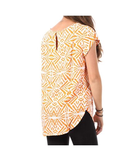 Top Orange à motifs Femme Only Nova - 34