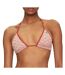 Haut de bikini terracotta femme lacoste printed jeresey - 34-1