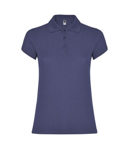 Polo Star Femme Bleu Denim Roly
