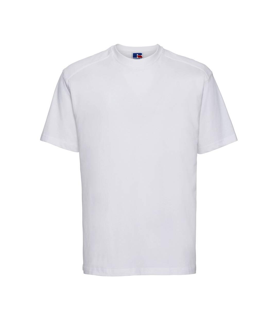 T-shirt Travail Homme Blanc Russell-1