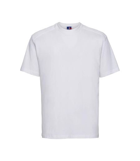 T-shirt Travail Homme Blanc Russell