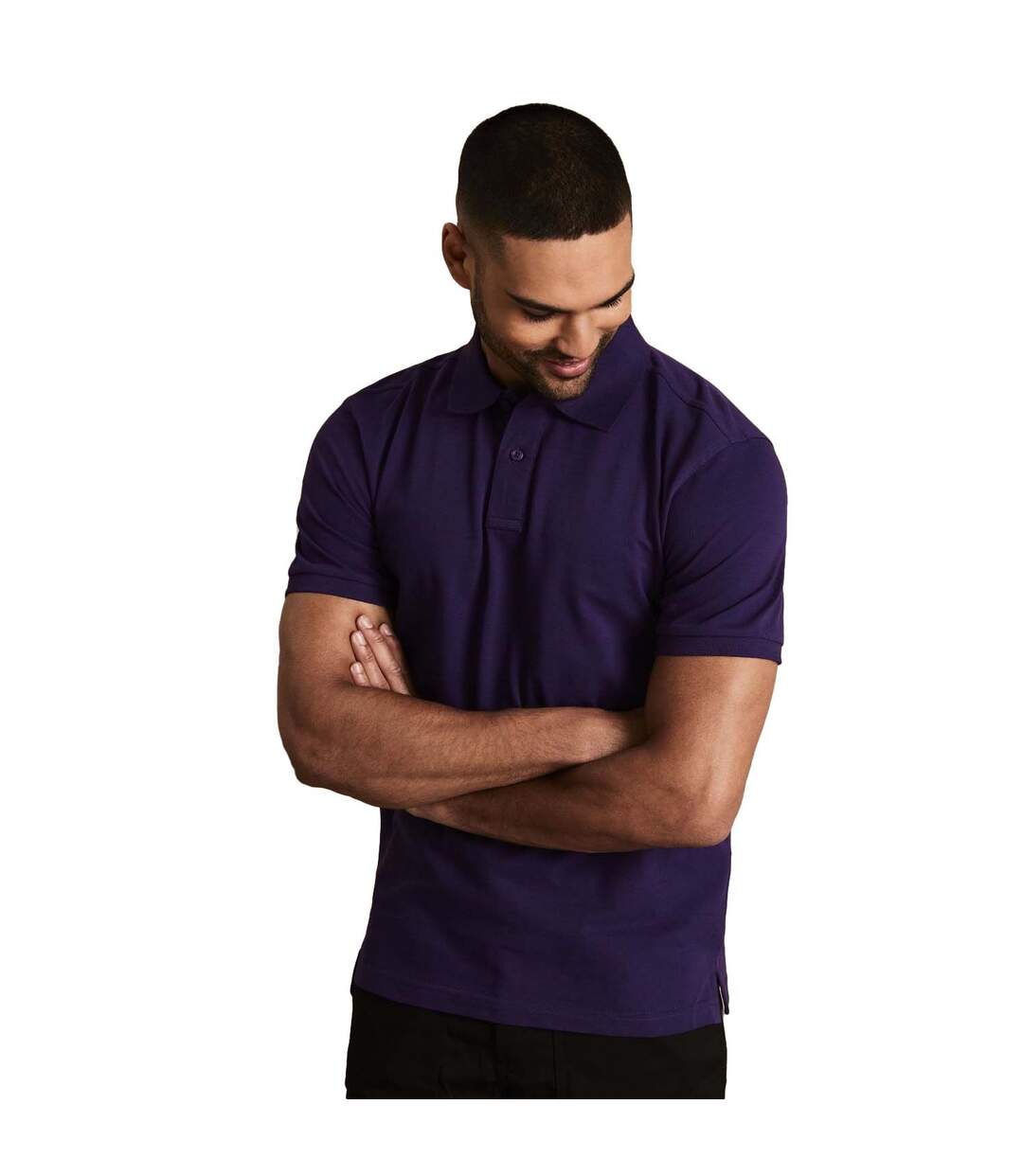 Asquith & Fox - Polo manches courtes - Homme (Violet chiné) - UTRW3471