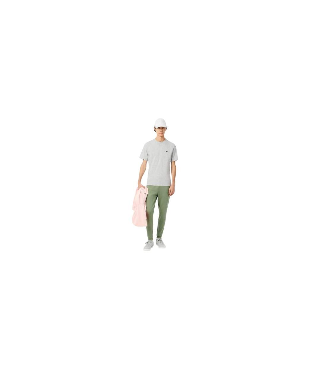 Mens Relaxed Fit Tracksuit Bottoms Thyme Lacoste-1