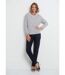 T-shirt rayures avec encolure strass-3