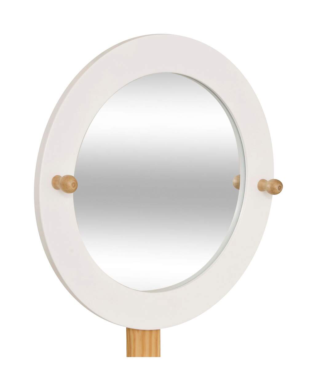 Coiffeuse avec tabouret enfant BELLA - Blanc-4