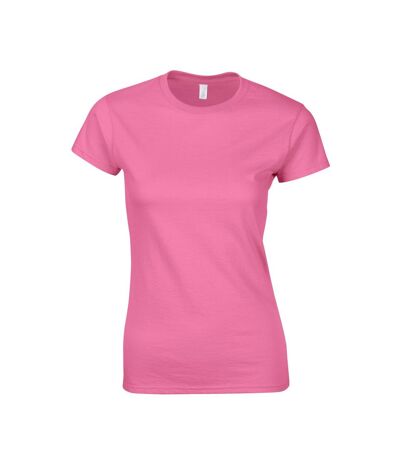 Gildan Womens/Ladies Softstyle Ringspun Cotton T-Shirt (Azalea) - UTRW10049