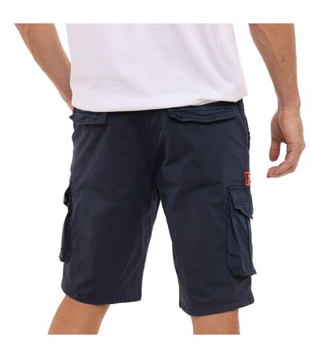 Bermuda cargo homme ceinture élastiquée et poches avec patchs Piston Vondutch