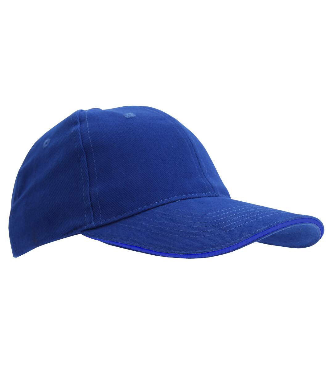 Casquette de baseball buffalo unisexe bleu roi SOLS-3