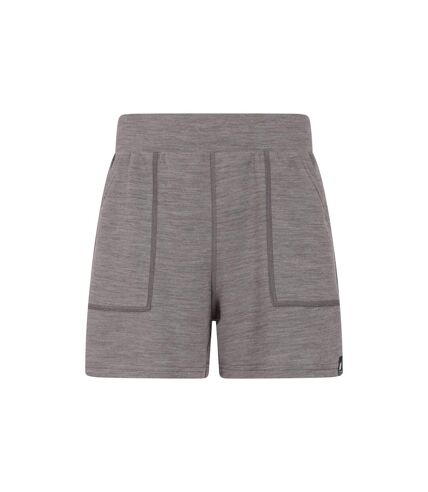 Mountain Warehouse Womens/Ladies Merino Wool Sweat Shorts (Gray) - UTMW1628