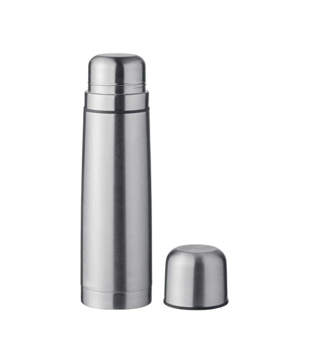 Bussloo double-walled 750ml flask one size matt silver MidOcean-2