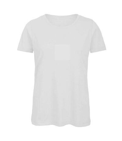 B&C Womens/Ladies Favourite Organic Cotton Crew T-Shirt (White) - UTBC3641