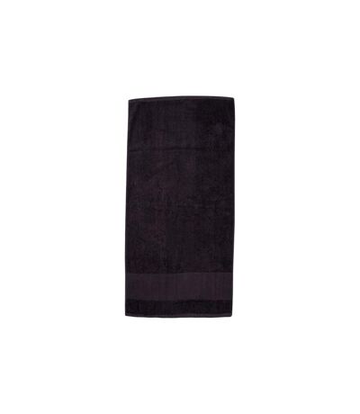 Towel City Printable Border Bath Towel (Black) - UTPC3890
