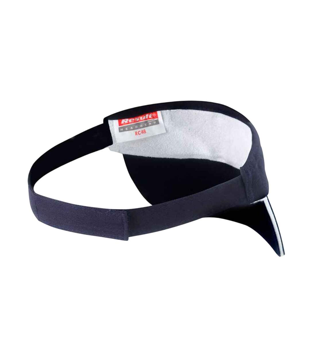 Visière Sport Bleu Marine Blanc Result Headwear-2