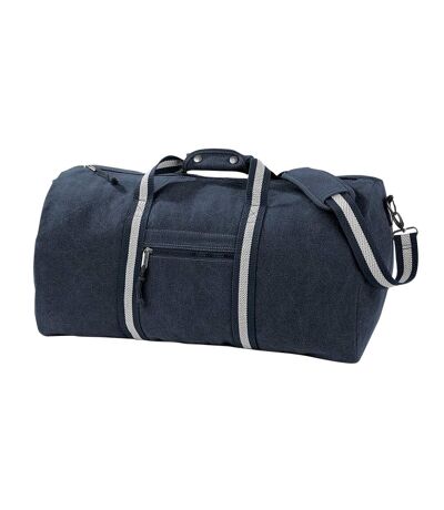 Quadra Vintage - sac de voyage en toile - 45 litres (Lot de 2) (Bleu marine) (Taille unique) - UTBC4429