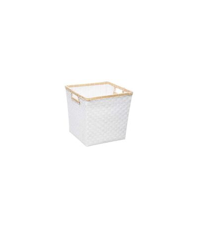 Boîte de Rangement Tressée Mix N'Modul 31cm Blanc