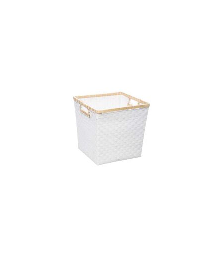 Boîte de Rangement Tressée Mix N'Modul 31cm Blanc