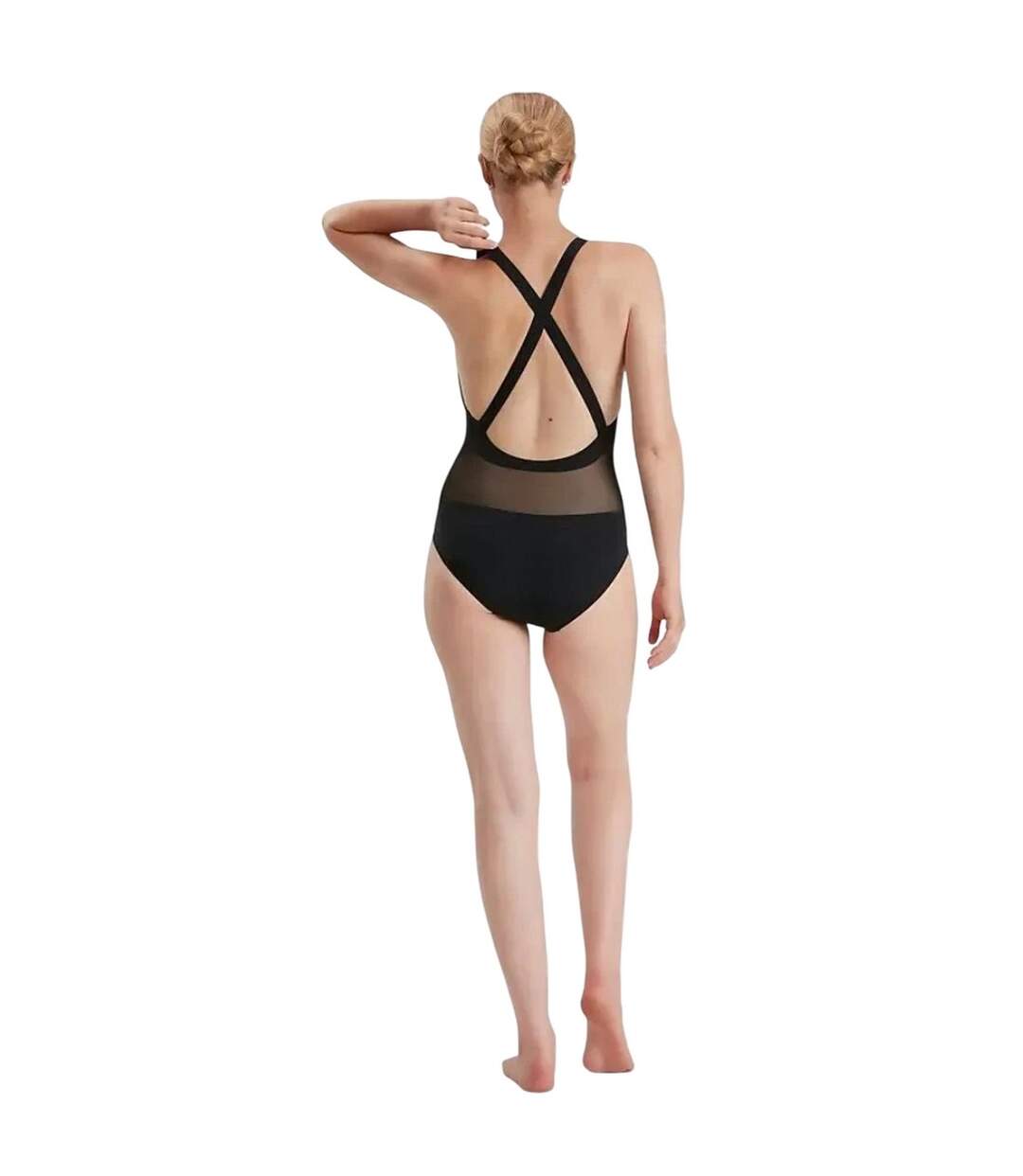 Maillot De Bain 1 Pièce Power Femme Noir Speedo-3