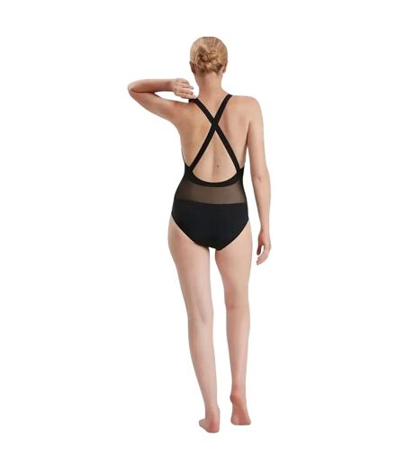 Maillot De Bain 1 Pièce Power Femme Noir Speedo