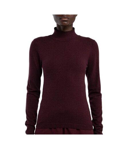 Pull bordeaux femme teddy smith connie