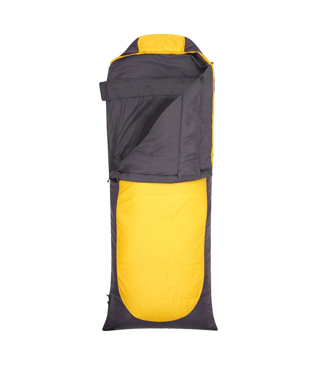 Sac de couchage microlite mid season 200 cm jaune / gris Mountain Warehouse-2