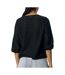 Blouse brodée noire femme vero moda aila-2