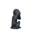 Statuette Déco Singe 28cm Noir-3