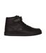 Childrens/kids Canons Trainers Black Charcoal Lonsdale-3