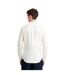 Chemise À Boutons Manches Longues Motif/style Rétro Homme Écru Farah-2