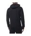 Mens Active Small Logo Full Zip Hoodie Black Aquascutum-3