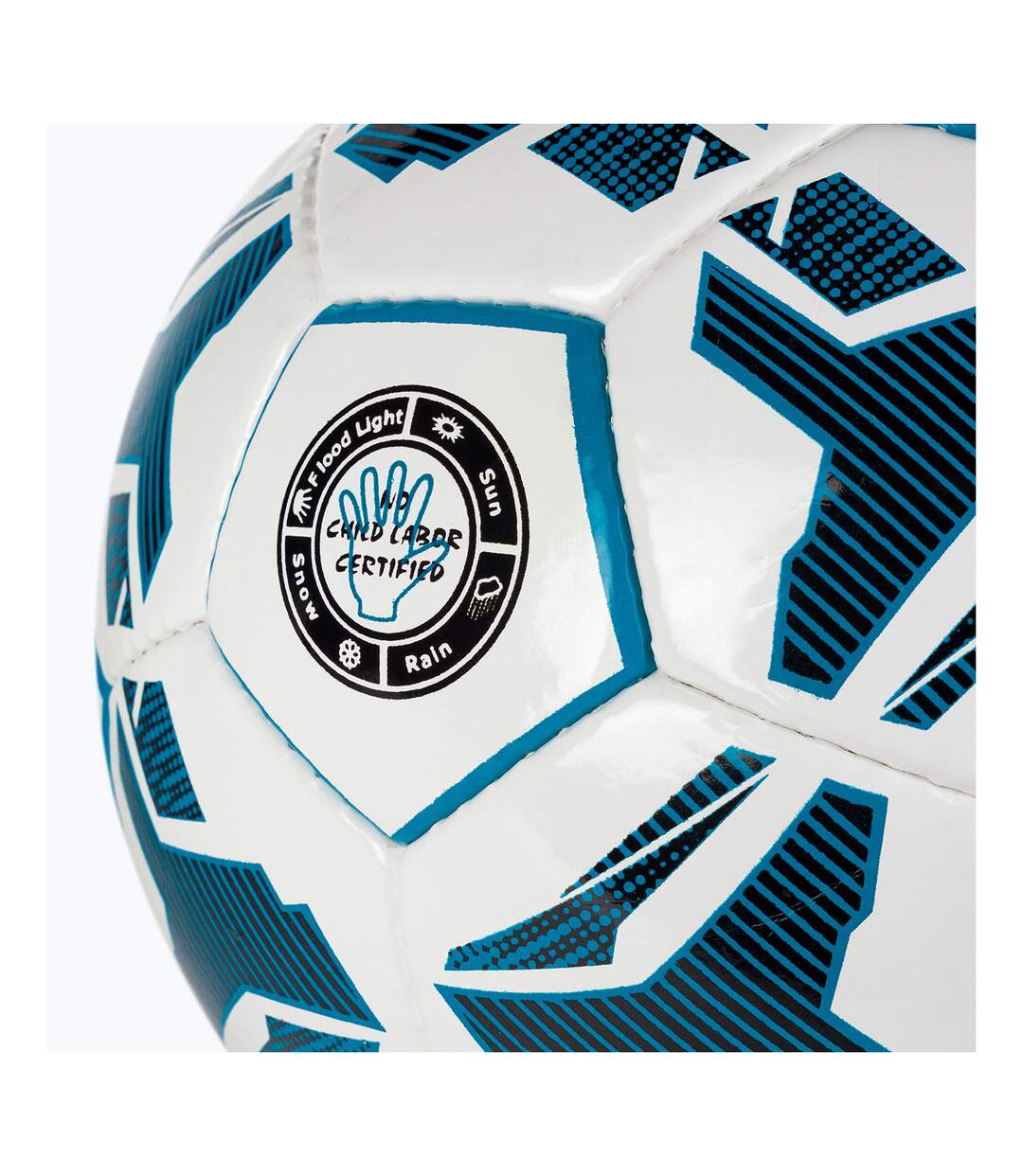 Ballon De Foot Iceberg Taille 5 Blanc Bleu Joma-4