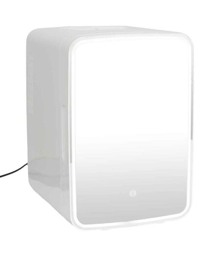 Réfrigérateur & Miroir Cosmétique 10L Blanc