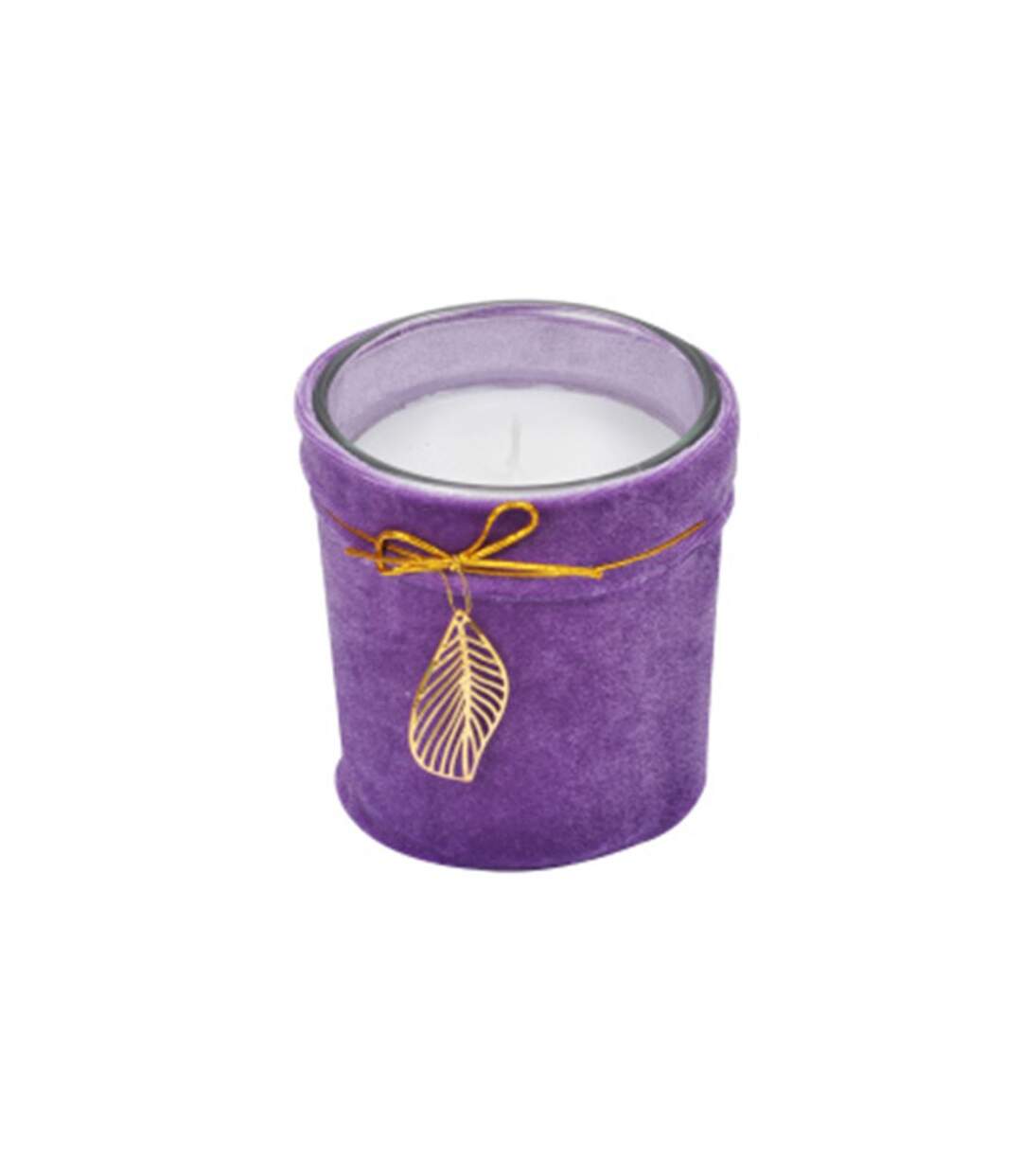Bougie Parfumée Velours Pendentif 8cm Violet-1