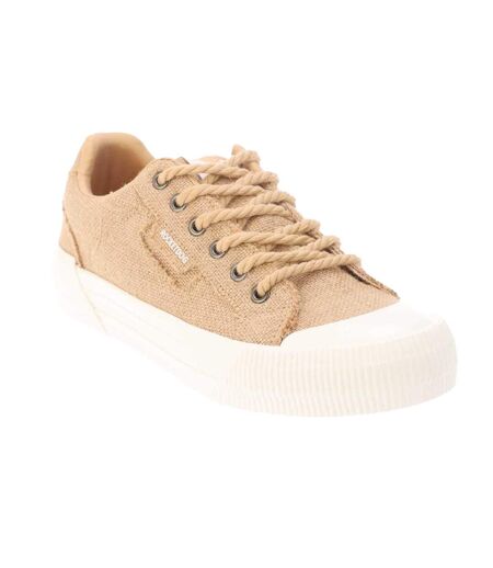 Womens/ladies Cheery Heidi Jute Trainers Natural Rocket Dog