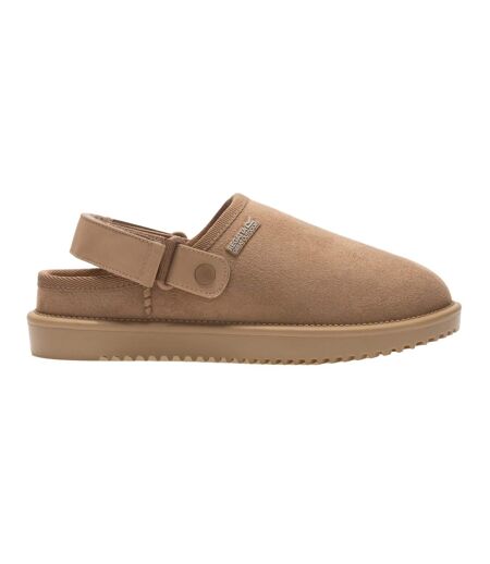 Womens/ladies Risley Clogs Burnt Tan Regatta
