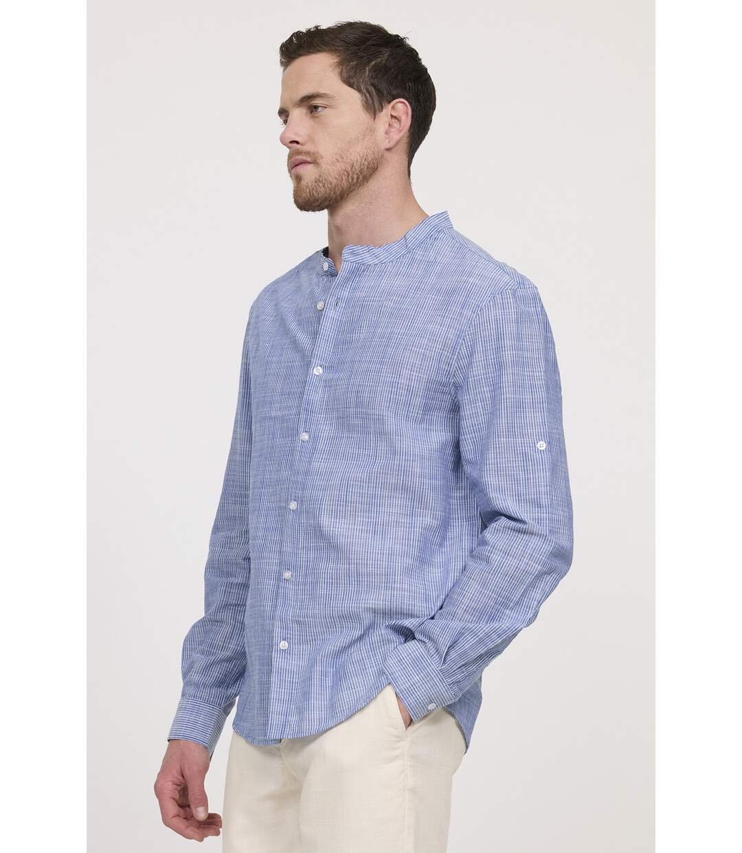 Chemise manches longues coton comfort DUMORI-1