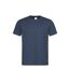 T-shirt Confortable Homme Bleu Marine Stedman-2